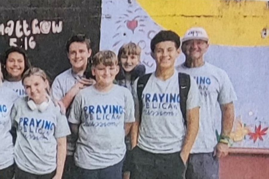 New Life students on a mission trip